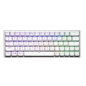 کیبورد مکانیکال گیمینگ با سیم و بی سیم کولرمستر SK622 SILVER